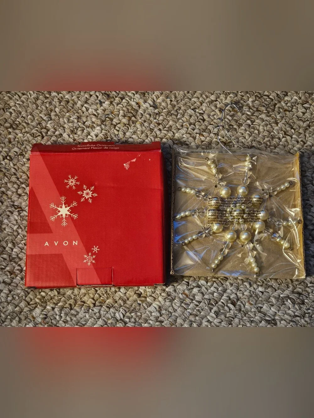 Avon 2006 Snowflake Christmas Ornament